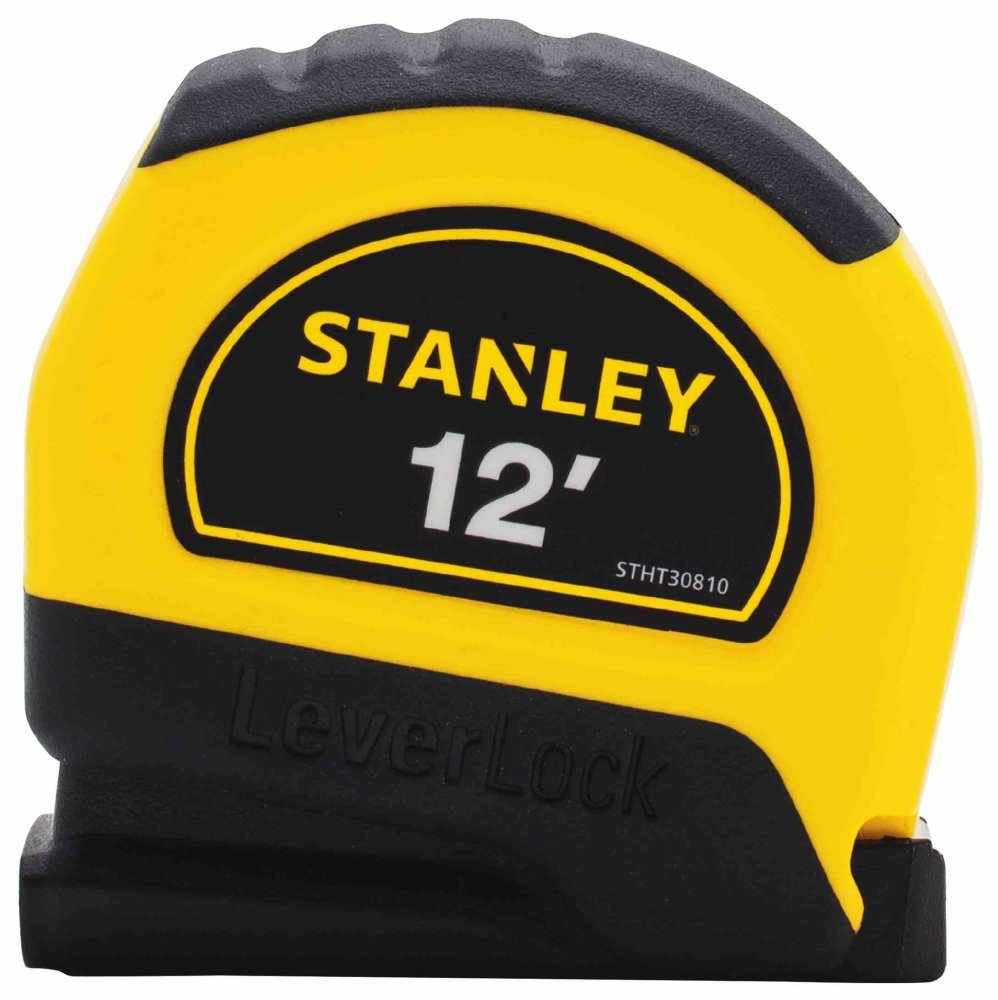 Stanley Hand Tools STHT30810 12' LeverLock Tape Rule Stanley Tools