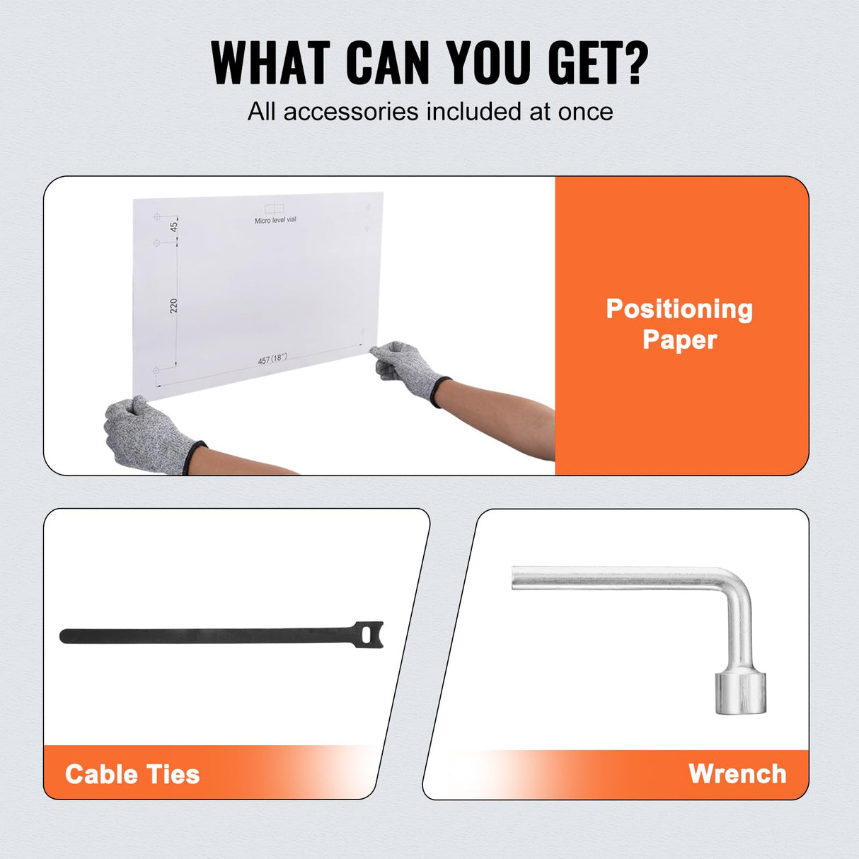 VEVOR Garage Shelving Wall Mounted, 2 x 6 ft Heavy Duty Garage Wall Shelves, 1600 lbs Load Capacity Garage Storage Rack Floating Shelves, 2 Pack, VEVOR