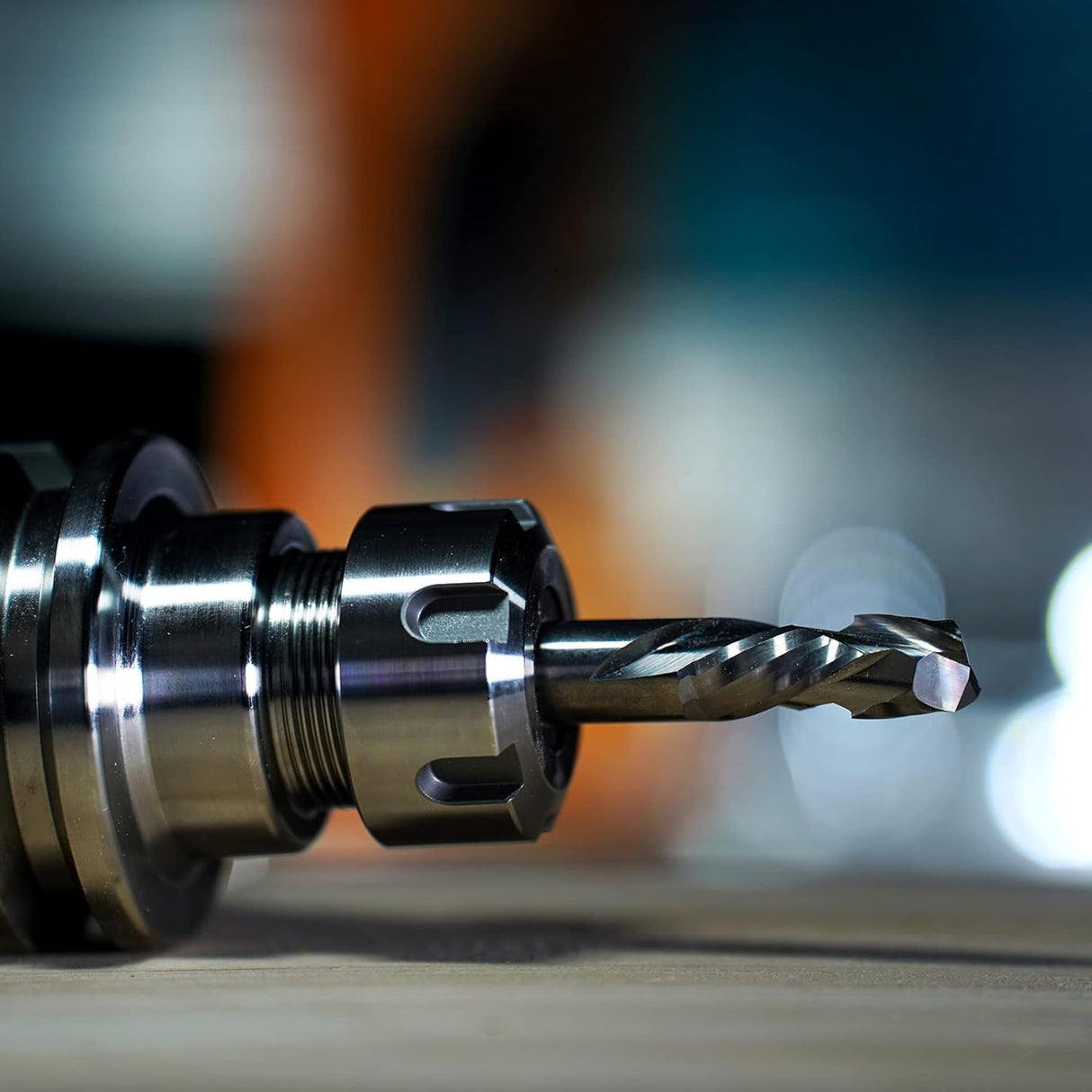 SpeTool 5PCS Compression Router Bits 1/4 inch Shank 1/4" Cutting Diameter ,Carbide UP Down CNC Router Bits Set Wood Router End Mills Carving Slotting SpeTool