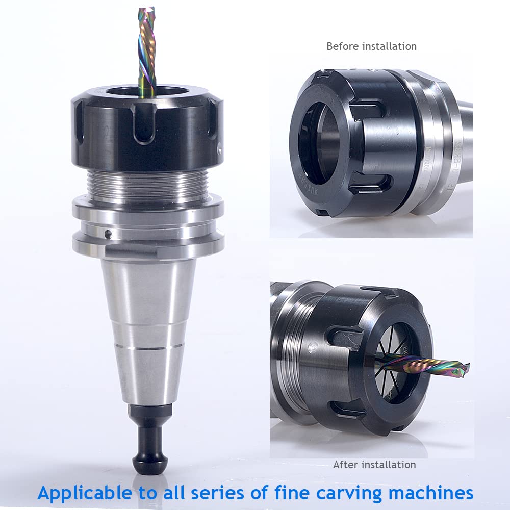 HOZLY 5PCS/Lot ISO30 ER32-45L Balance Collet Chuck G2.5 30000RPM CNC Tool Holder With Pull Stud Milling Lathe HOZLY