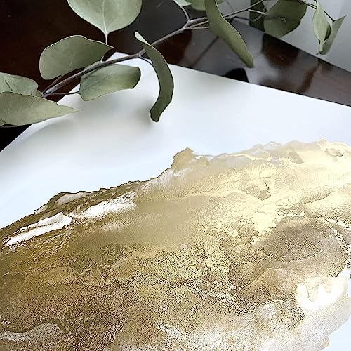 Pixiss Metallic Alcohol Ink Set - Silver and Gold Metallic Alcohol Ink Mixatives, 5oz Metallic Alcohol Pigment Resin Dye, Alcohol Inks for Epoxy Pixiss