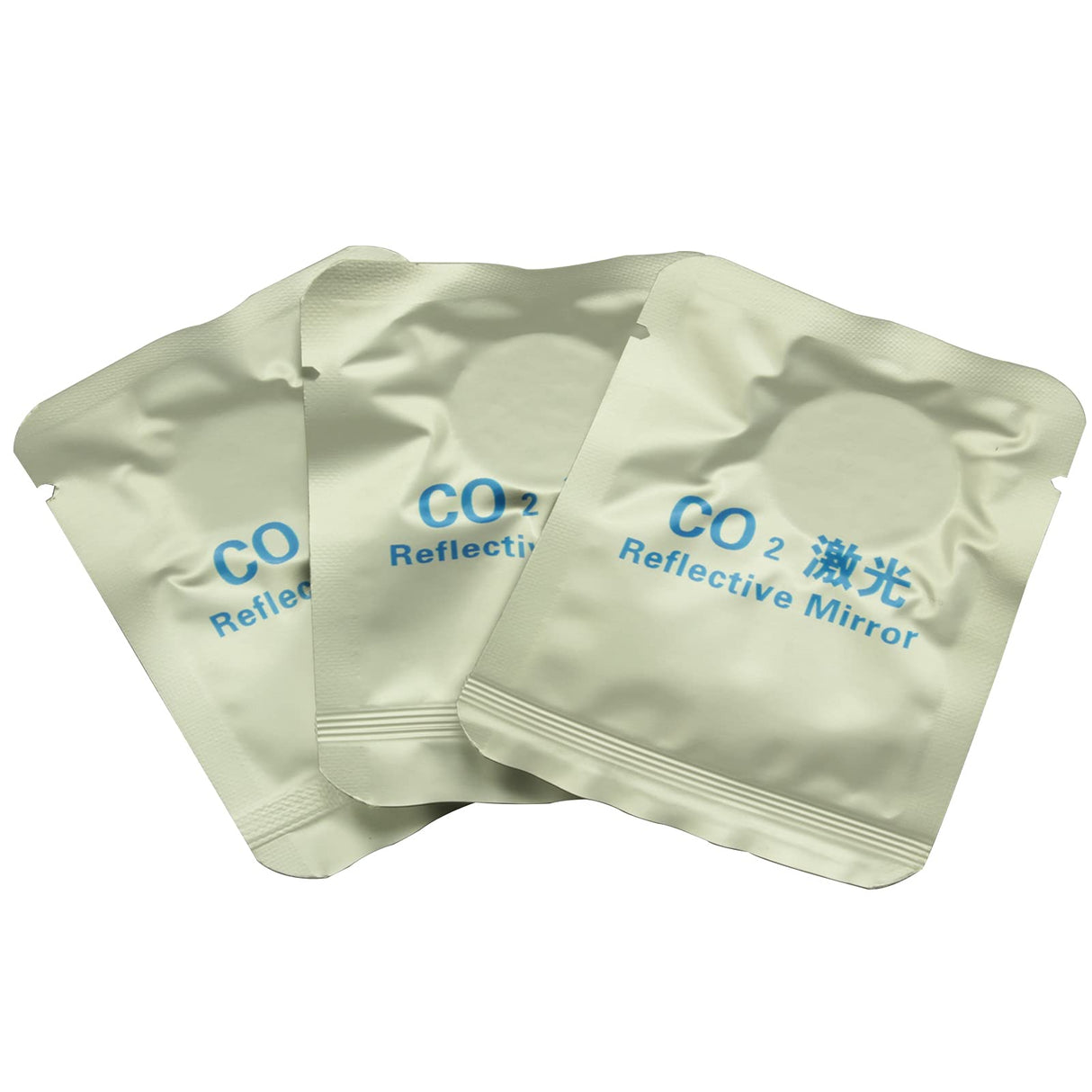 DGHUNST 3PCS Laser Si Mirrors Dia. 20mm 0.98inch for CO2 Laser Engraver Cutter 10W-200W, Si Mirror Silicon Material Reflector Lens for CO2 Laser DGHUNST