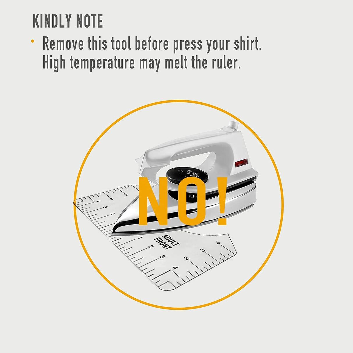 FINFINLIFE T-Shirt Ruler x 5, Shirt Measurement Tool for Heat Press, Shirt Ruler for Vinyl Alignment, Measuring Tape, Pear Pins, Tshirt Alignment FINFINLIFE