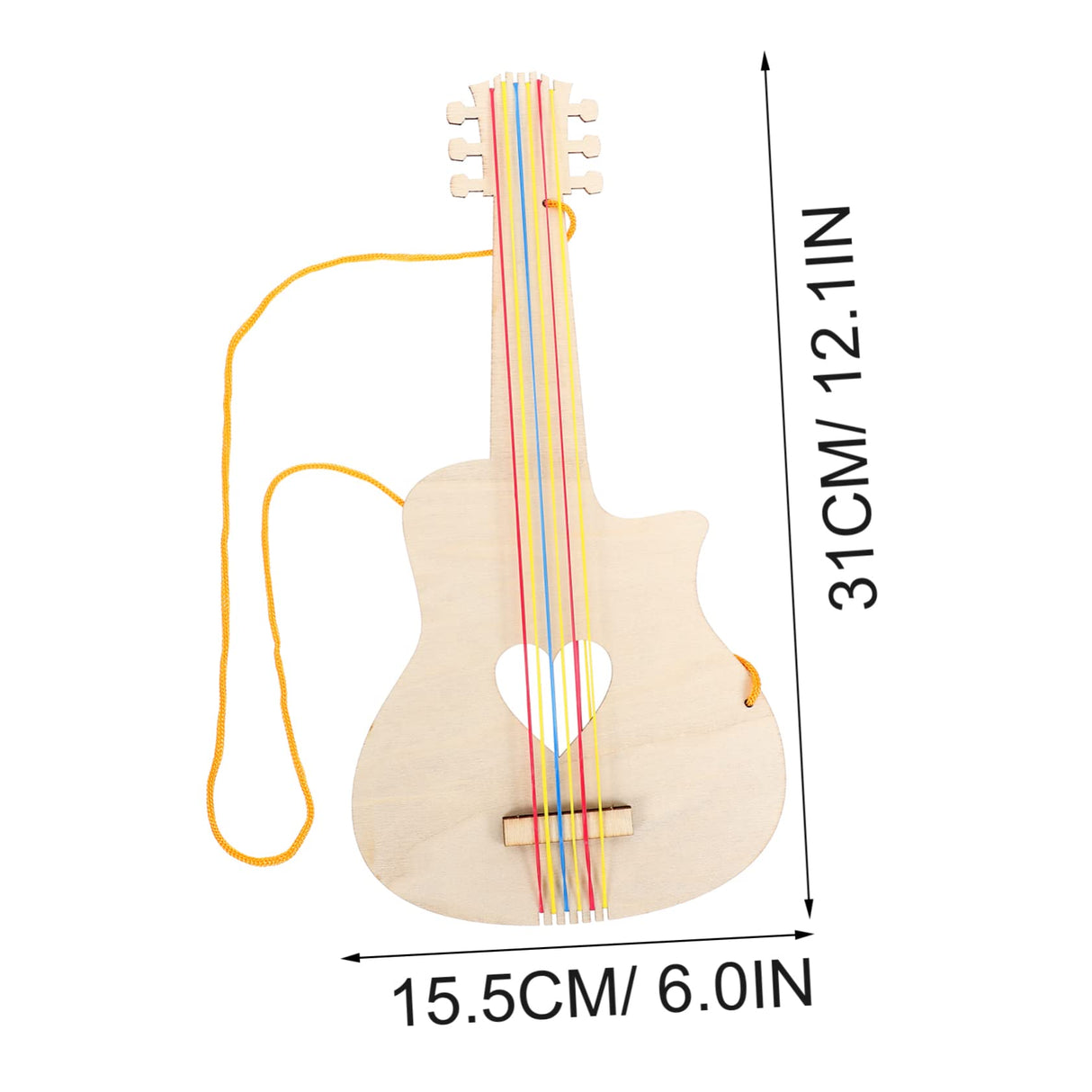 Toyvian 10 Pcs Child Guitar Mini Toys Miniature Guitar Miniature Guitar Toy Childrens Ukulele Unfinished Guitar Toy Crafts DIY Painting Guitar Toy Toyvian