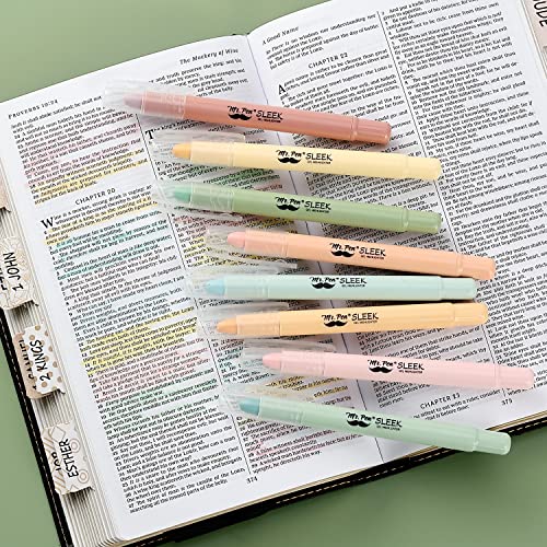 Mr. Pen- Gel Highlighter, 8 Pack, Pastel Colors, No Bleed, Markers for Bibles Mr. Pen