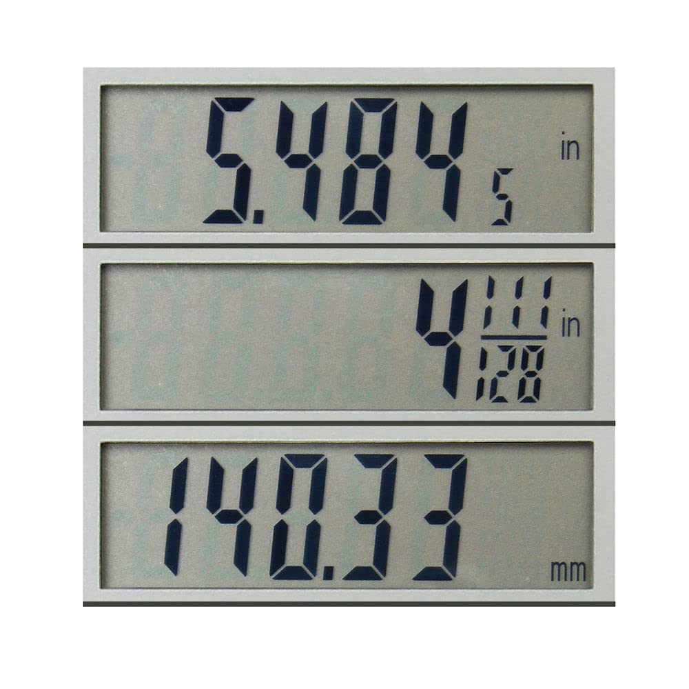 iGaging IP54 Electronic Digital Caliper 0-6" Display Inch/Metric/Fractions Stainless Steel Body iGaging