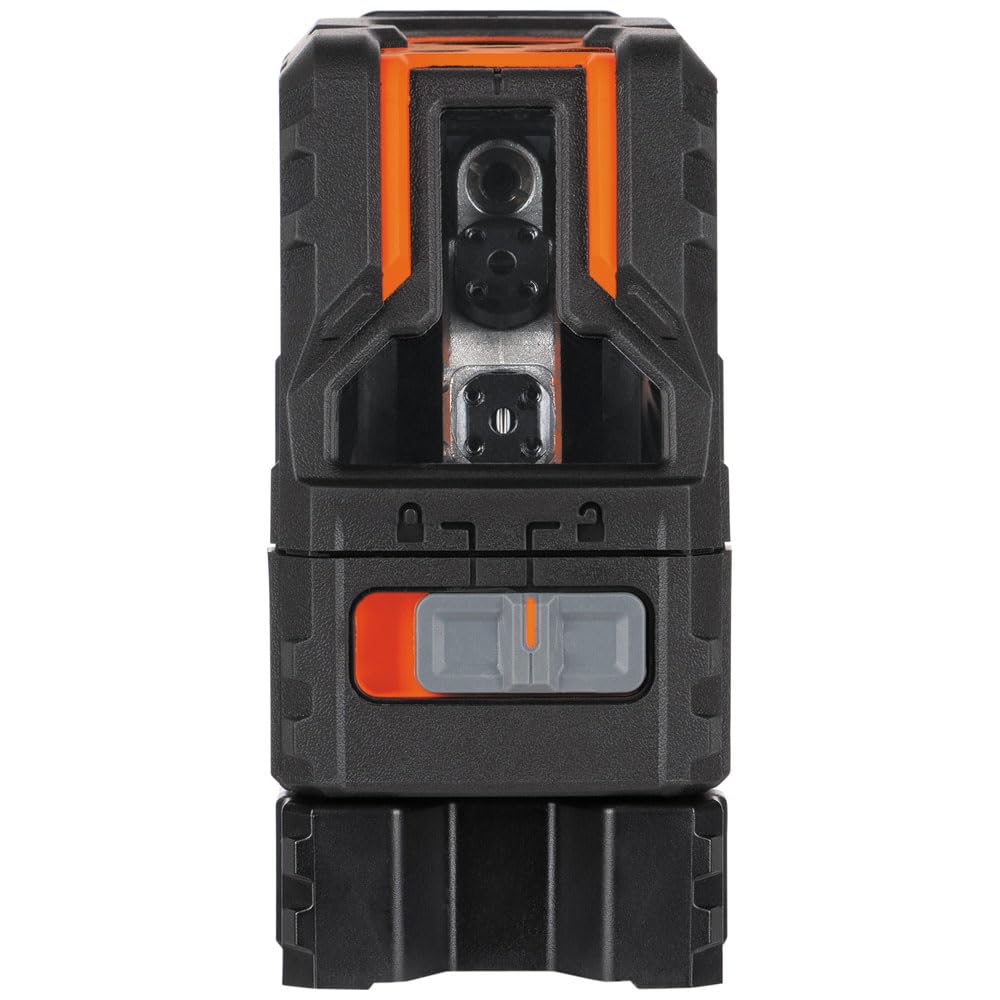 Klein Tools 93LCLGR Self-Leveling Laser Level, Rechargeable, Cross-Line Level with Bright Green Lines, Red Plumb, Magnetic Mounting Clamp Klein Tools