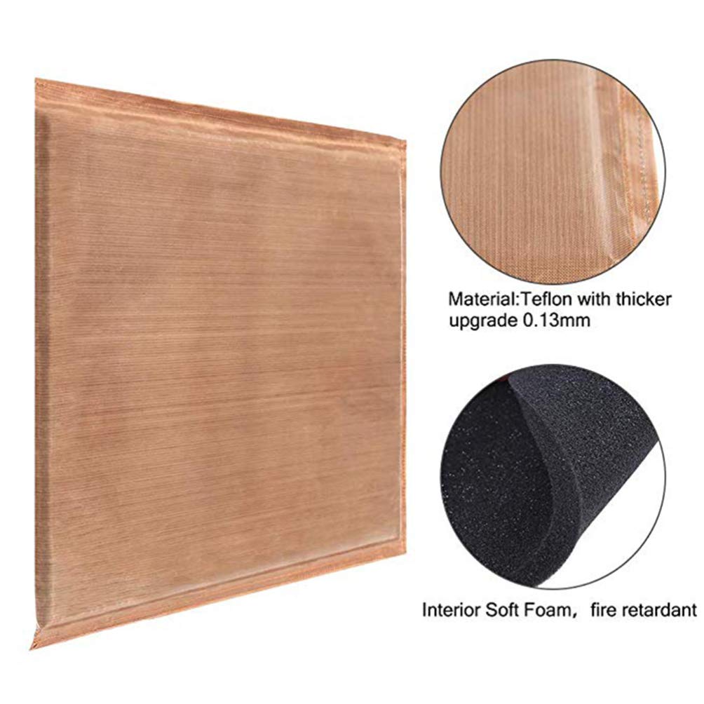 EXCEART Pressing Pillow Heat Press Pad 2 Pcs Heat Press Pillow Reusable Heat Resistant Heat Pressing Transfer Pillow for Heat Press Project (5 x EXCEART