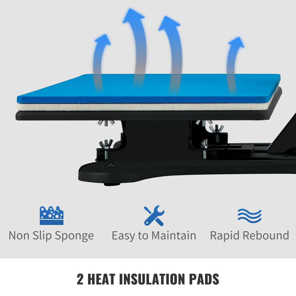 VEVOR Heat Press 15X12 Inch Heat Press Machine 5 in 1 Digital Multifunctional Sublimation T-Shirt Heat Press Machine for T Shirts Hat Mug Cap Plate VEVOR