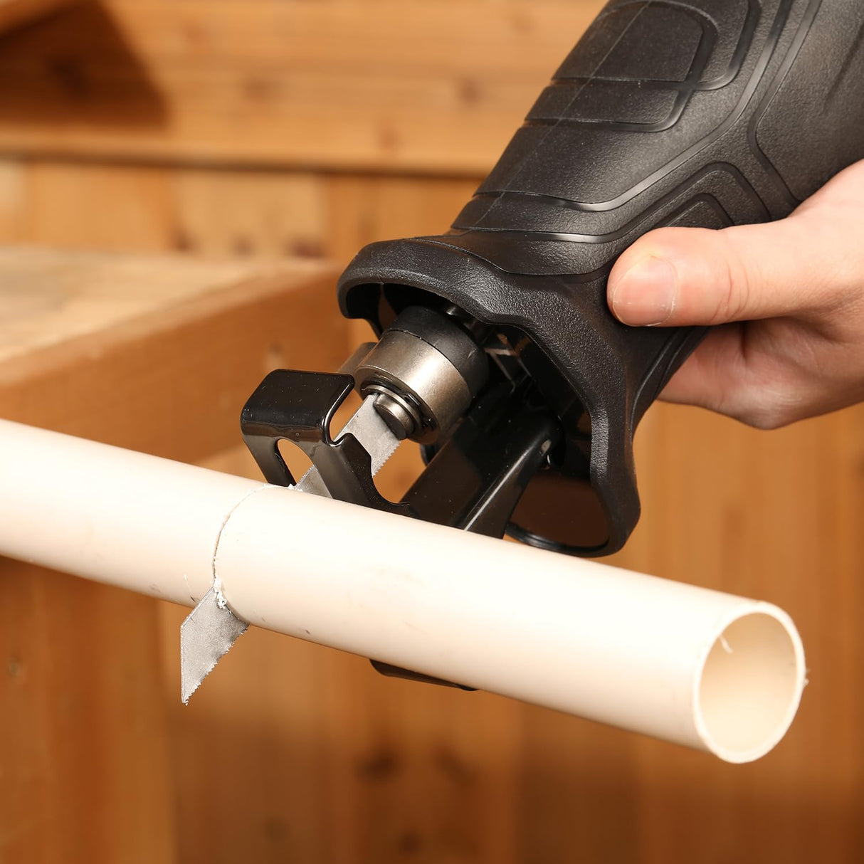 GALAX PRO 120V Reciprocating Saw, 6.0 Amp Variable Speed Corded Reciprocating Saw with1-1/8" Stroke Length, 2800RPM and 6" Max for Wood, Metal, PVC GALAX PRO