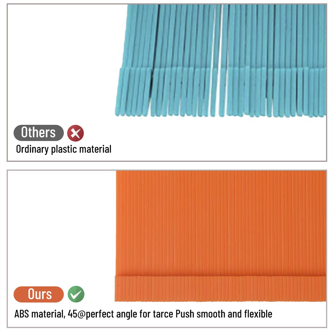 Contour Gauge with Lock|10+5 Inch Construction Rulers Measure Tool for Corners and Contoured, Handyman DIY Woodworking Tools, Construction Carpenter GANASAN