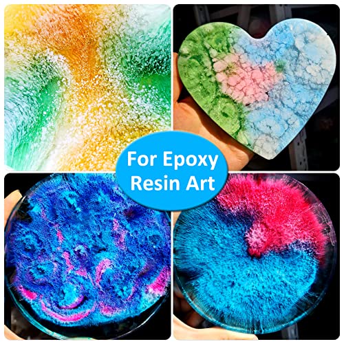 Alcohol Ink Set - 26 Bottles Vibrant Colors Alcohol Inks, High Concentrated Resin Ink, 10 Colors Metallic Alcohol Pigment Resin, Alcohol Based Ink ERCorArt