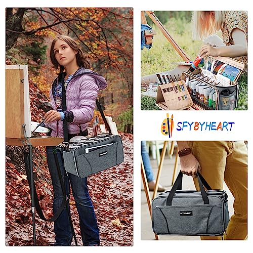 Acrylic Paint Storage, Paint Organizer and Storage, Art Supply Organizer, Art Tote Bags, Craft Paint Storage, Paint Brush Holder, Paint Tube Storage SFYBYHEART
