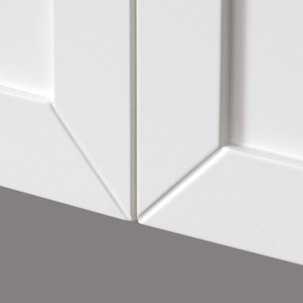 OONNEE White Bathroom Wall Cabinet 24x30 Inch Over Toilet Storage Cabinet Wall Mounted Wooden Medicine Cabinet with Adjustable Shelf, 2-Door Wall OONNEE