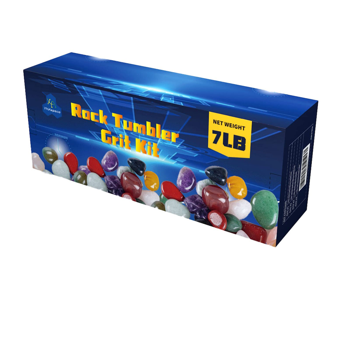 YHAspace 7 Pounds Rock Tumbler Grit Kit - Rock Polishing Grit Media Rock Tumbler Refill Grit Media Kit Rock Tumbler Grit Refill Kit YHAspace