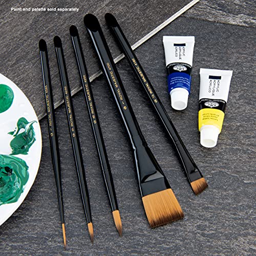 Royal & Langnickel Majestic Deluxe Watercolor Artist Brush Set, 5-Piece Royal and Langnickel