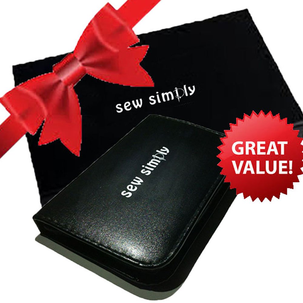 ARTIKA Sewing Kit for Adults and Kids - Small Beginner Set w/Multicolor Thread, Needles, Scissors, Thimble & Clips - Emergency Repair and Travel Kits Artika