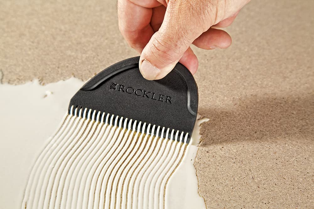 Rockler Silicone Glue Applicator Kit (3 Piece) - Glue Applicator Set Includes Glue Brush, Glue Tray, & Glue Spreader – Rinse Woodworking Glue ROCKLER