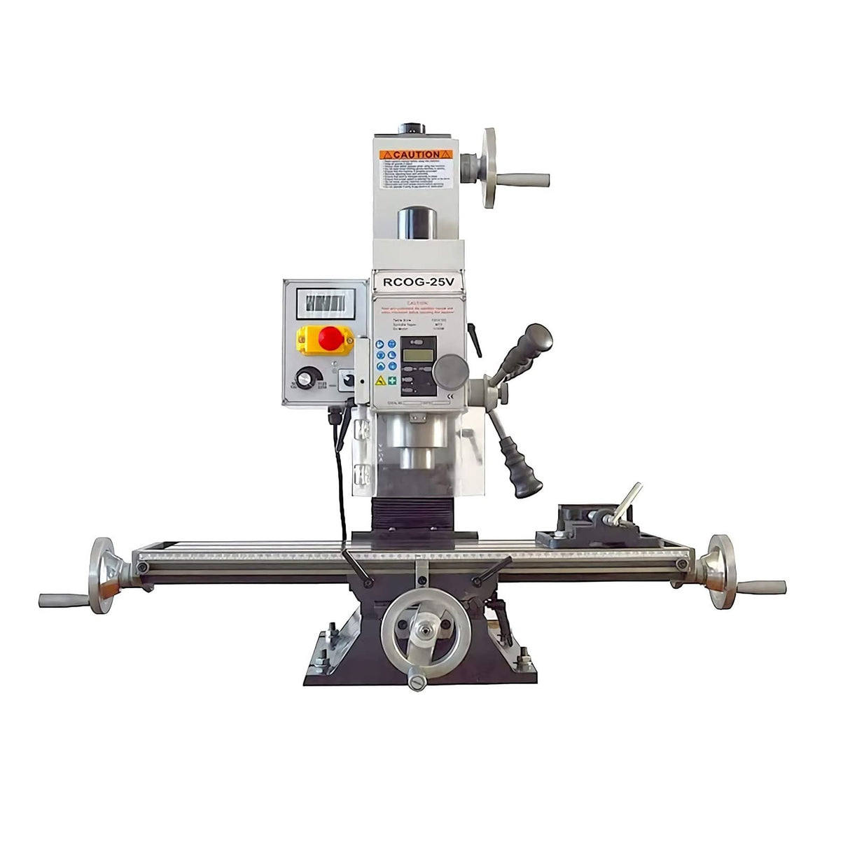 TECHTONGDA High-Precision Mini Milling Machine MT3 with Brushless Motor and Digital Readout Benchtop Mill/Drill for Fine Metal & Wood Processing TECHTONGDA