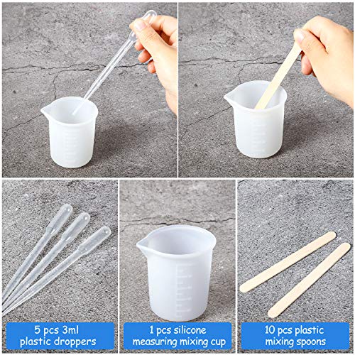 WILLBOND 26pcs Resin Notebook Mold Kits,Notebook Cover Silicone Molds for A5 A6 A7,Silicone Resin Molds for Notebook Epoxy Resin DIY,with Book WILLBOND