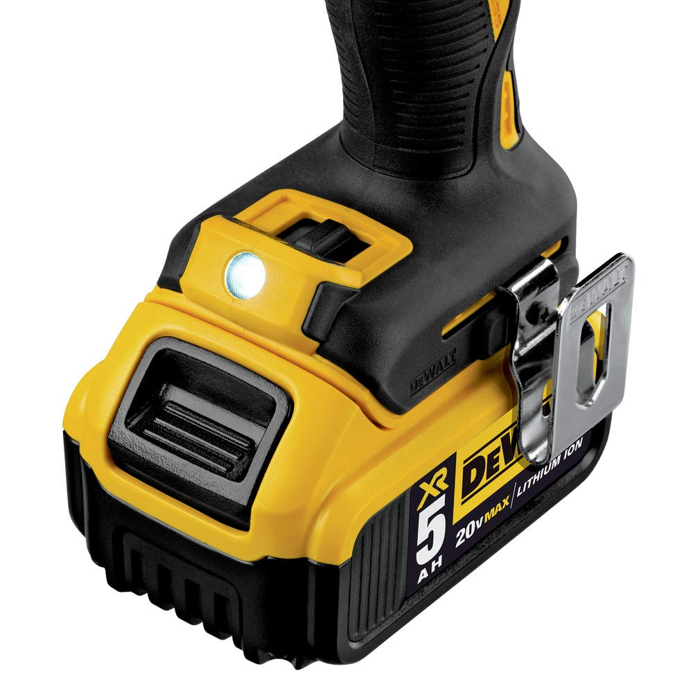 DEWALT 20V MAX XR Brushless Drill/Driver 3-Speed, Premium 5.0Ah Kit, Cordless (DCD991P2) DEWALT