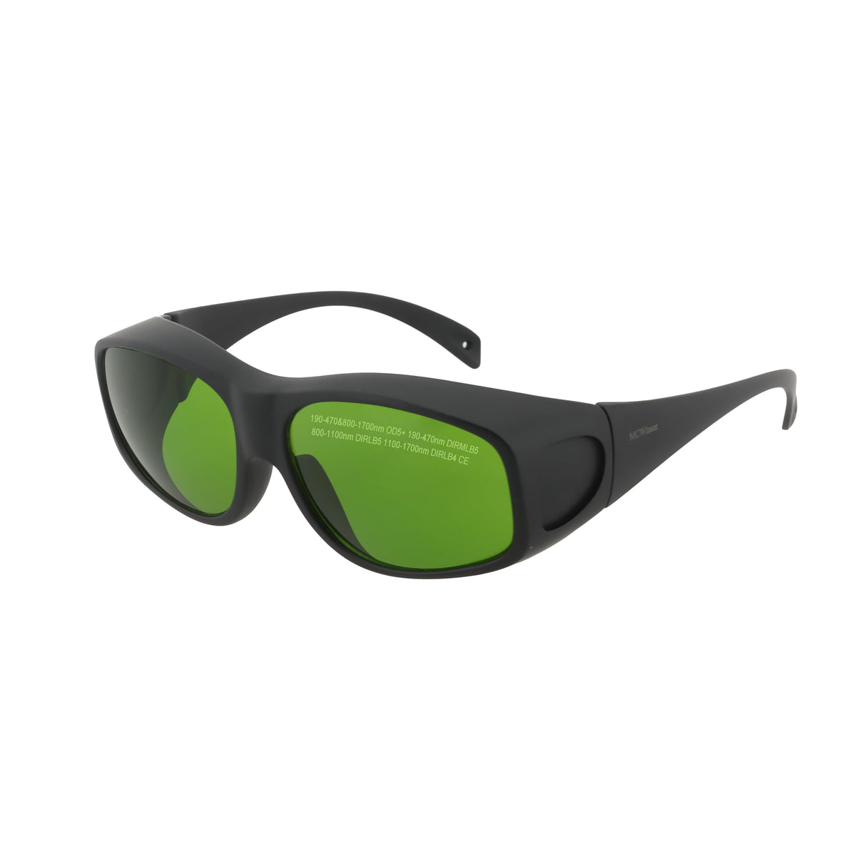 MCWlaser Fiber Laser Safety Glasses Protective Goggles 1064nm 1070nm 1080nm Shield Protection Eyewear CE for Laser Engraving Cleaning Welding MCWlaser