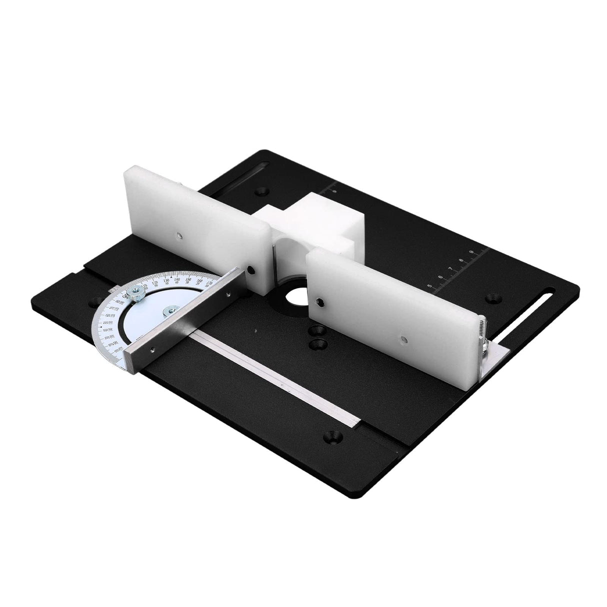 Router Lift Metal Router Lift System Kit, Router Lift System Full Installation Set,Aluminum Woodworking Insert Base Plate,Router Table Insert Plate JUOPZKENN