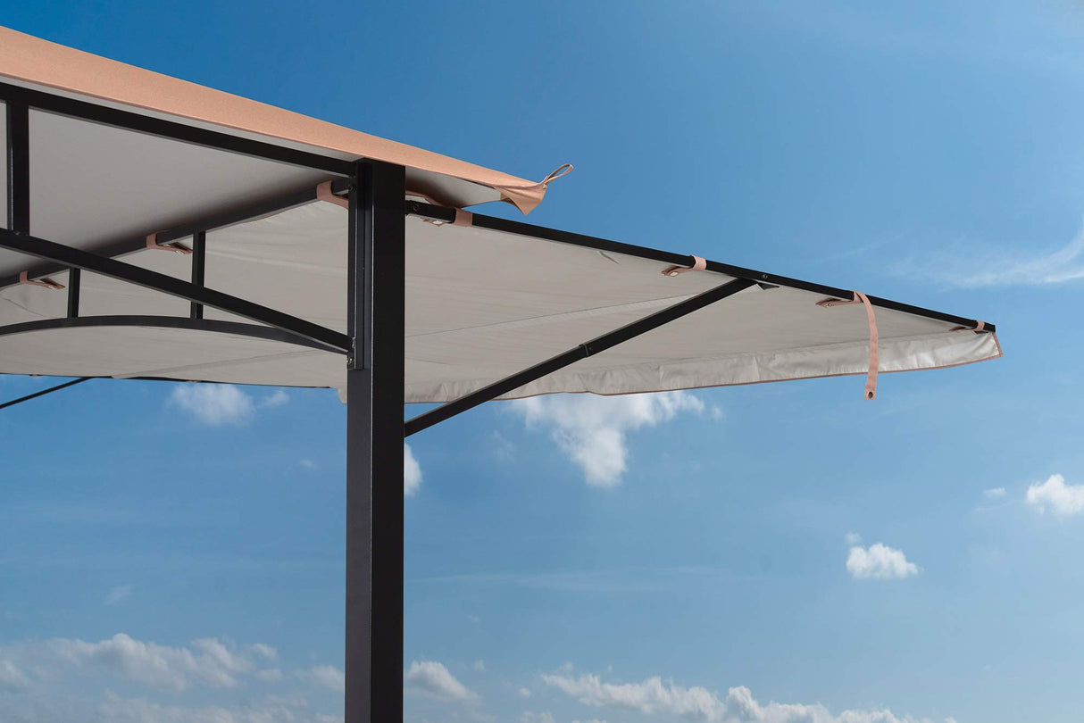 ShelterLogic 24011 Redwood Gazebo – 11 ft. x 11 ft., Bronze Arrow Storage Products