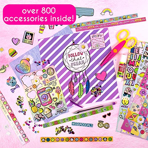 Just My Style Ultimate Scrapbook, Personalize and Decorate A 40-Page DIY Scrapbook, Great for Travel, Road Trips & On-The-Go, Memory Keeper Scrap Just My Style