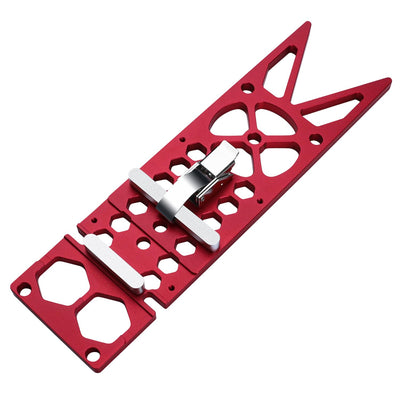 Aluminum Track Saw Square Guide 13.4"CNC Milled 90° Right Angle Stop for Circular Saws, Compatible with Festool & Makita Rails - Durable,