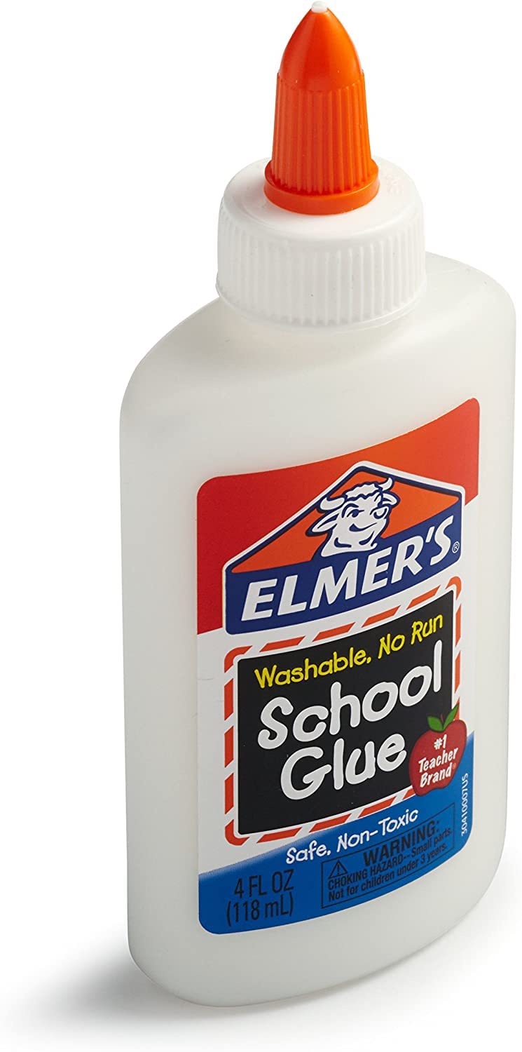 Elmers Liquid School Glue, Slime Glue & Craft Glue | Washable, 4 Ounces Each, 24 Count, Great for Making Slime WoodArtSupply