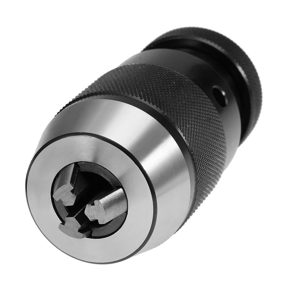 Keyless 1/32"- 5/8" Drill Chuck Self Tighten with R8 Shank Heavy Duty Self Tighten for CNC Drill Presses or Lathes Spindle Vkinman