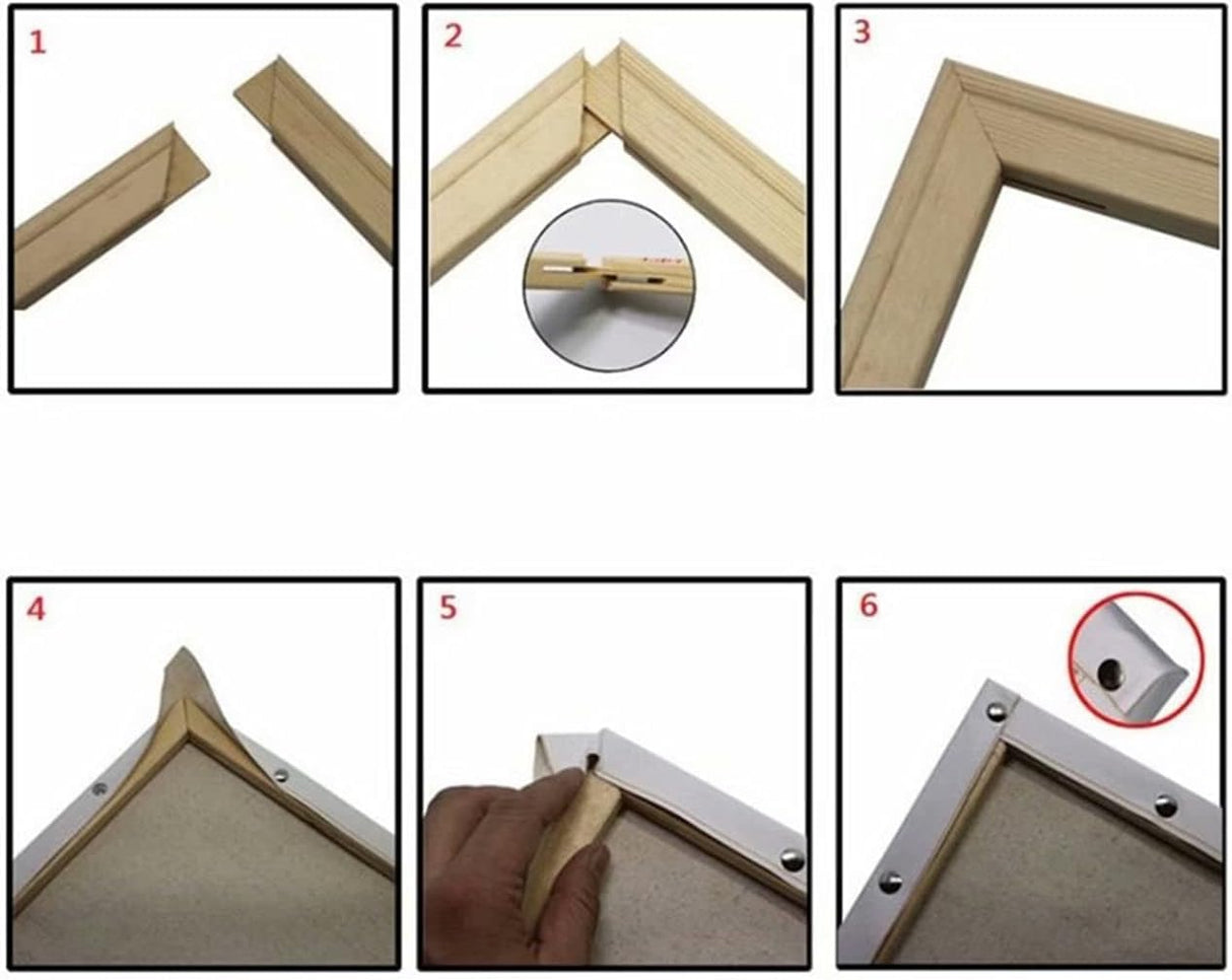 Tucocoo (16x20inch) Natural Wood Picture Frame Poster Frame Wall Photo Frame,Paint by Numbers DIY Framed,Suitable for 16x20 size photos,Large Size Tucocoo