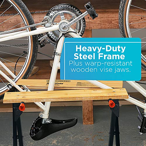 BLACK+DECKER Workmate Portable Workbench, 350-Pound Capacity (WM125) BLACK+DECKER