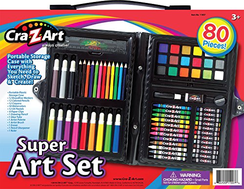 Cra-Z-Art 80 Piece Art Set Cra-Z-Art