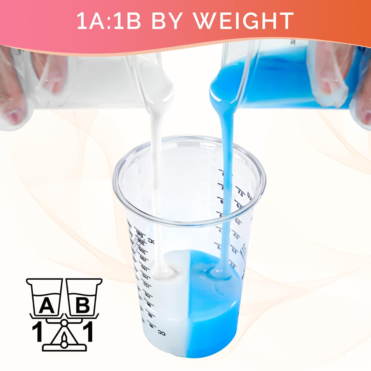 NASUBI Silicone Mold Making Kit 70.4oz,15A Non-Toxic Safe Liquid Silicone Rubber for Mold Making,4.4LB Mixing 1:1 by Weight Fast Curing Silicone NASUBI