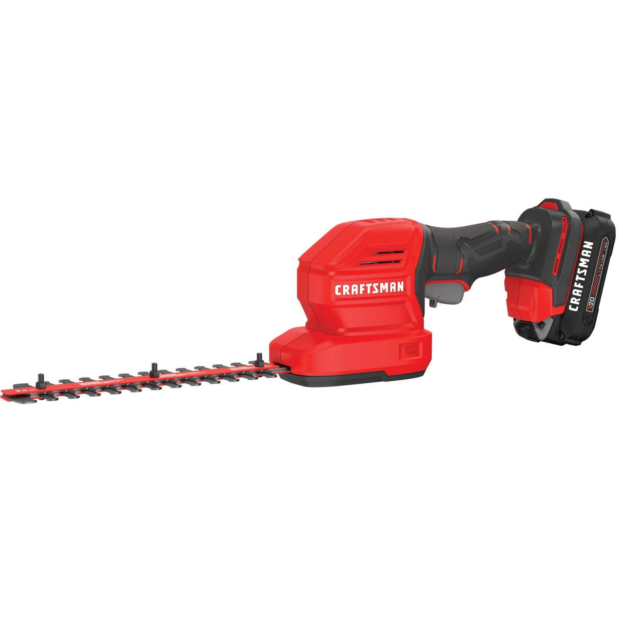 CRAFTSMAN V20 Cordless Handheld Grass Trimmer and Mini Hedge Trimmer Kit (CMCSS800C1) Craftsman