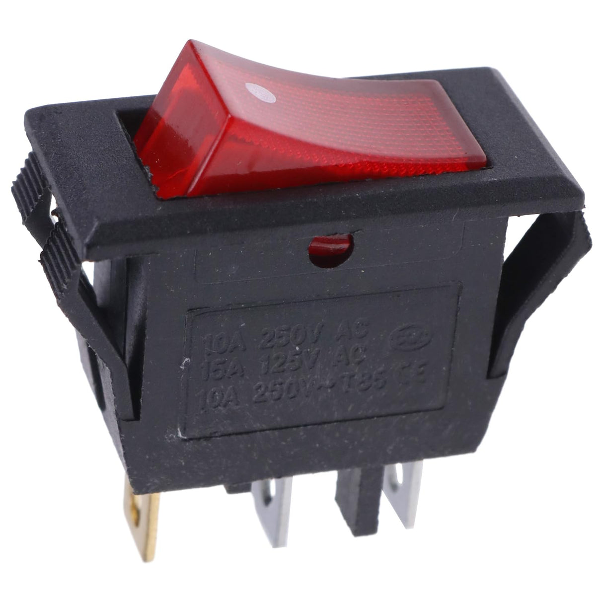 WQSING Rocker Switch On-Off 15A 125V Compatible with Delta 1320151 1340646 Bench Grinder Belt Disc Sander 23-580 23-589 23-592 23-640 23-645 23-660 WQSING