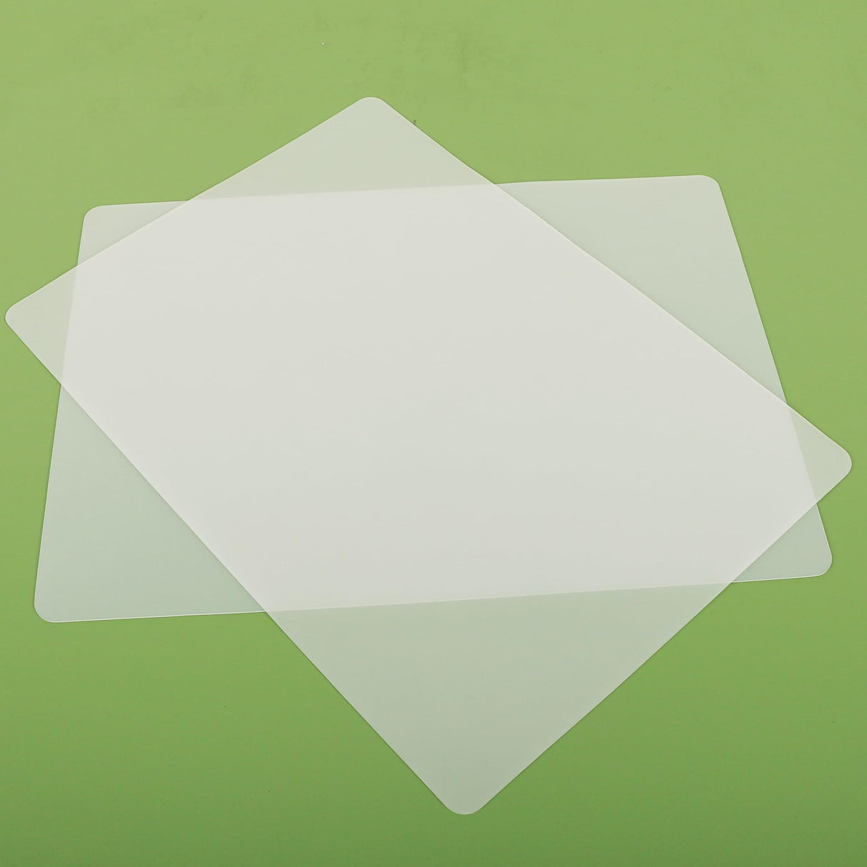 Janeart Clear Silicone Mat for Kitchen Counter, 10.24”x 14.2”(1MM) Non-slip Countertop Protector Liner, Small Non-Stick Baking Mat, Heat Resistant Janeart