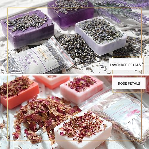 Illumive Soap Making Kit-Includes Soap Making Supplies | Soap Molds, Soap Base, Soap Box. Great DIY Kits for Adults. Inclusive Soap Making kit for Illumive