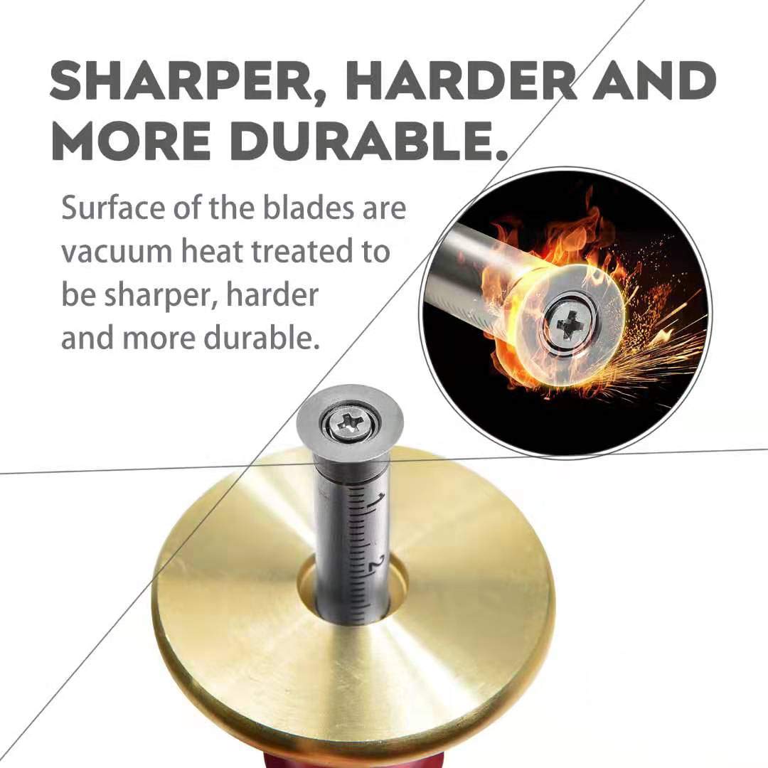 YOSELIN Dovetail Marking Jig Wheel Marking Gauge Tool Set, 1 Woodworking Pencil,1 Wheel Cutter for Hardwood,1 Bearing Wheel Cutter for Soft Wood, YOSELIN