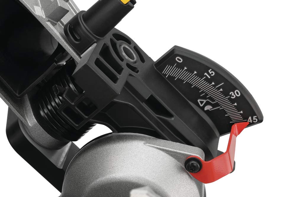 DEWALT 12-Inch Miter Saw, 15-Amp, Single Bevel, Compound (DWS715),Black DEWALT