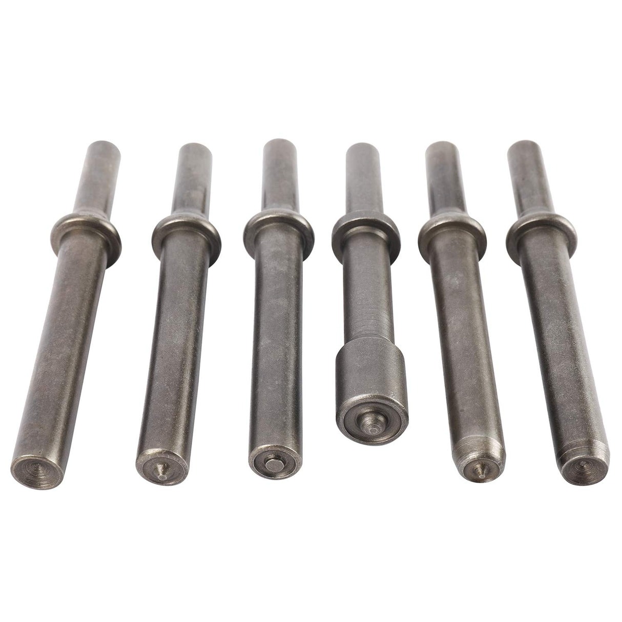 YaeCCC 7 Pcs Heavy Duty Smoothing Pneumatic Air Rivet Hammer Tools Steel Air Hammer Chisel Pneumatic Hammer for Hollow Solid Half-hollow Rivet Yaeccc