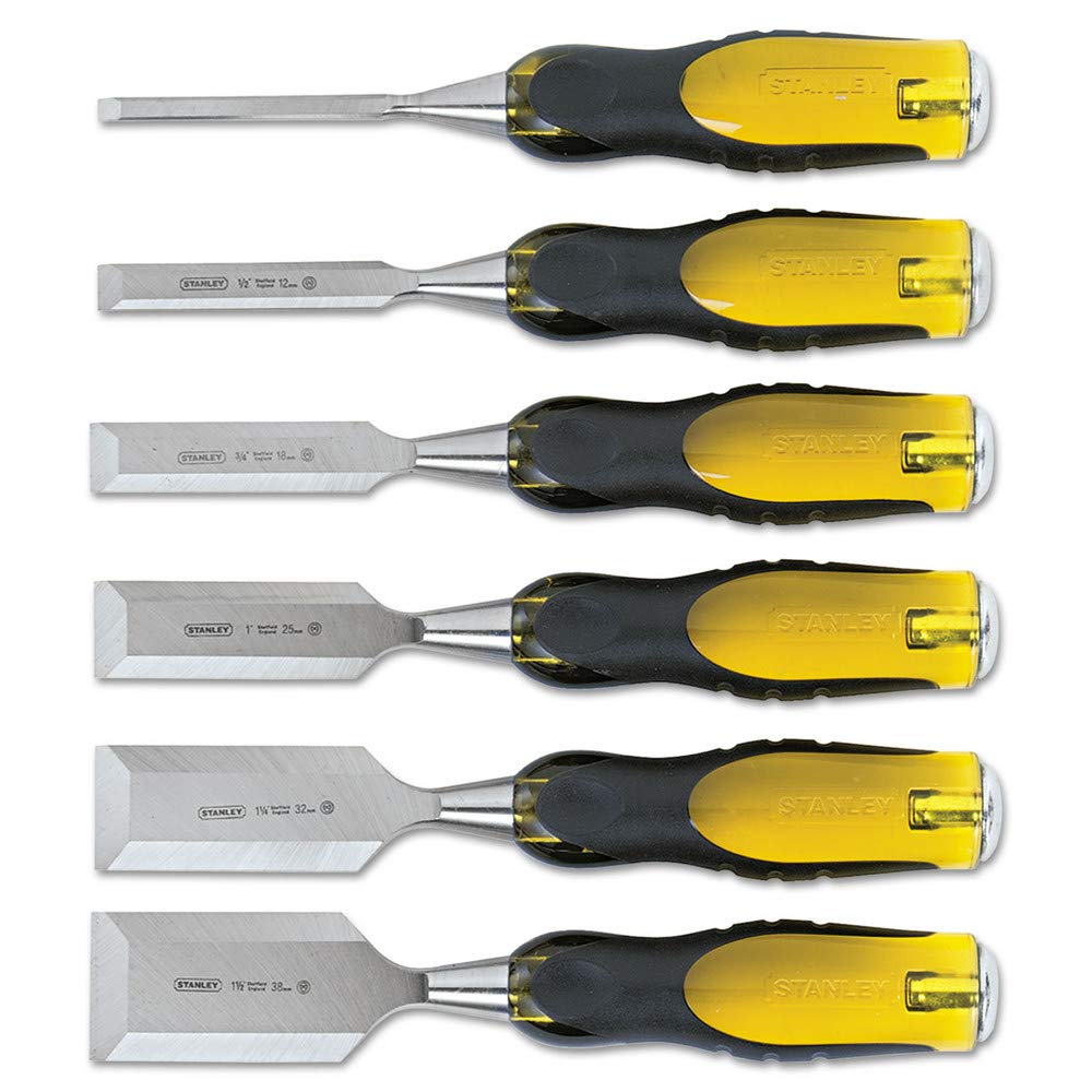 Stanley 16-971 6-Piece FatMax Short Blade Chisel Set Stanley