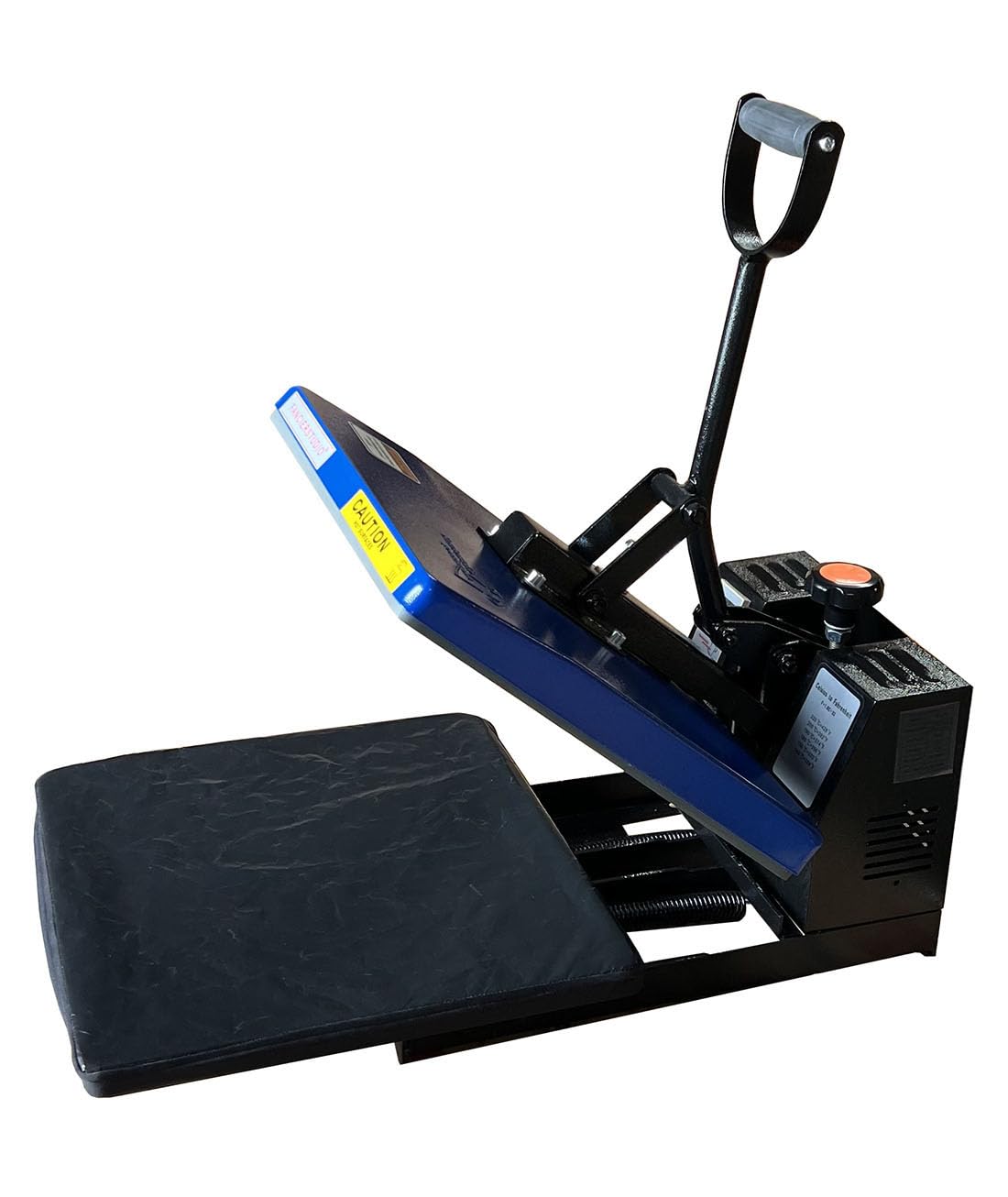 Fancierstudio Heat Press 15X15 Sublimation T-Shirt Heat Press New Model Lower Platen Slide Out 5.5 inches FS15x15 GBP Fancierstudio