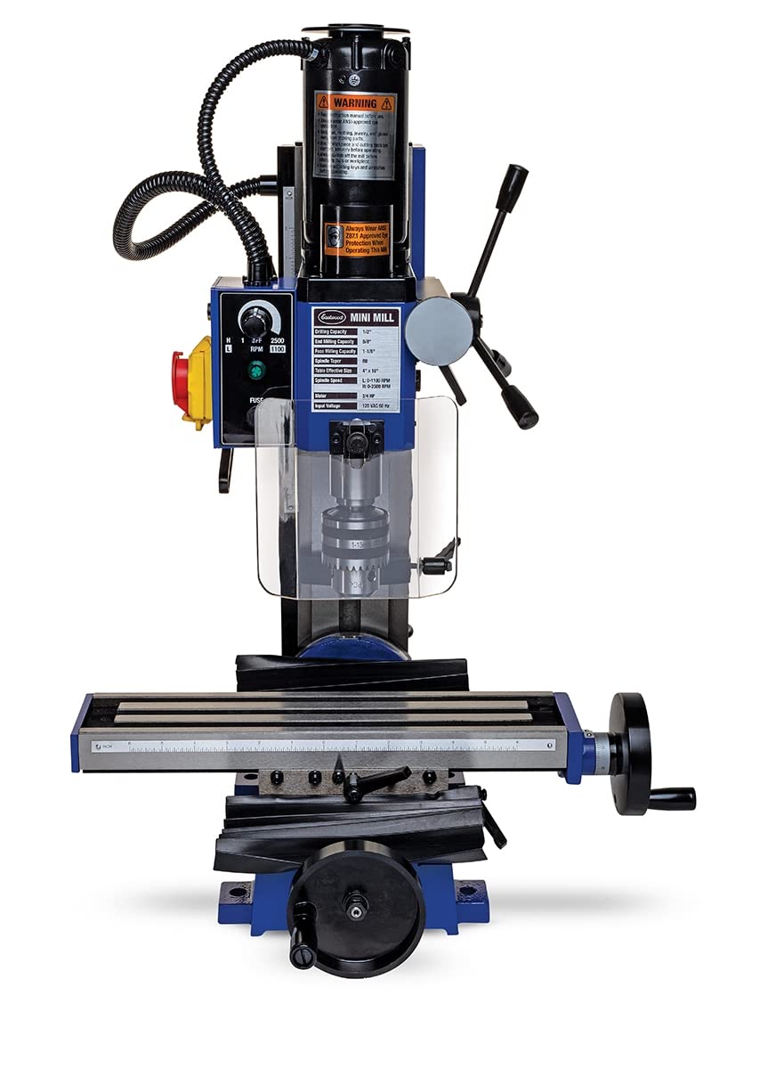 Eastwood Benchtop Mini Fabrication Metal Milling Machine 4 Inch x 16 Inch, 3/4 HP Eastwood