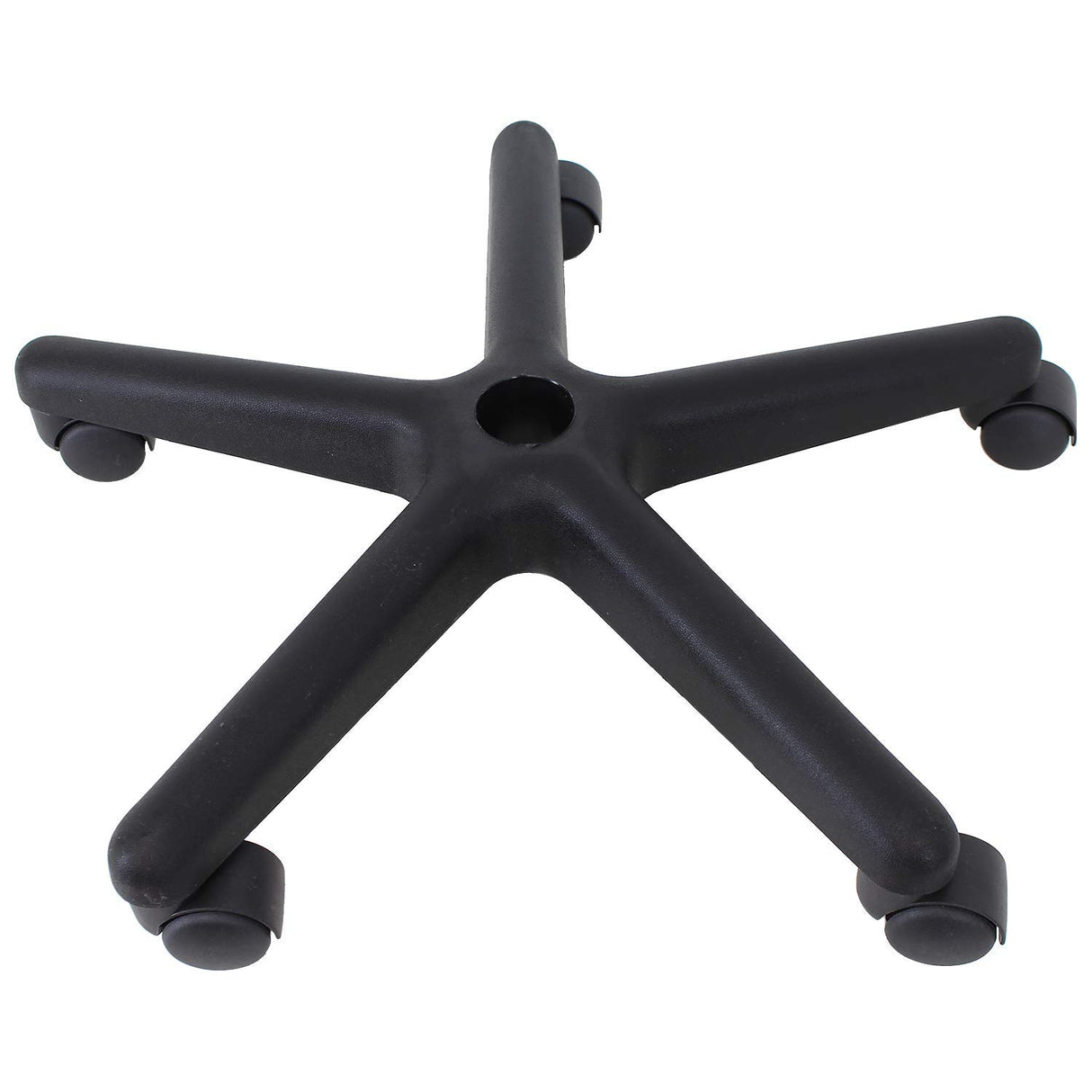 BenchPro Deluxe Polyurethane Chair With 18” Adjustable Footring and Heavy Nylon Base , 21"-31" Height Adjustment, 450 lbs Capacity BenchPro