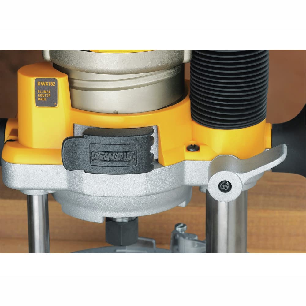 DEWALT Router Fixed/Plunge Base Kit, Variable Speed, 12-Amp, 2-1/4-HP (DW618PK) DEWALT
