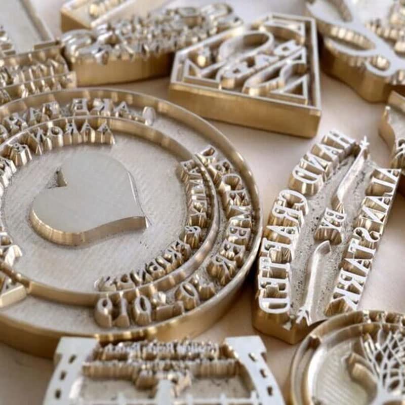 Custom DIY Logo Branding Iron - Versatile Stamp for Wood, Leather, and More Generic