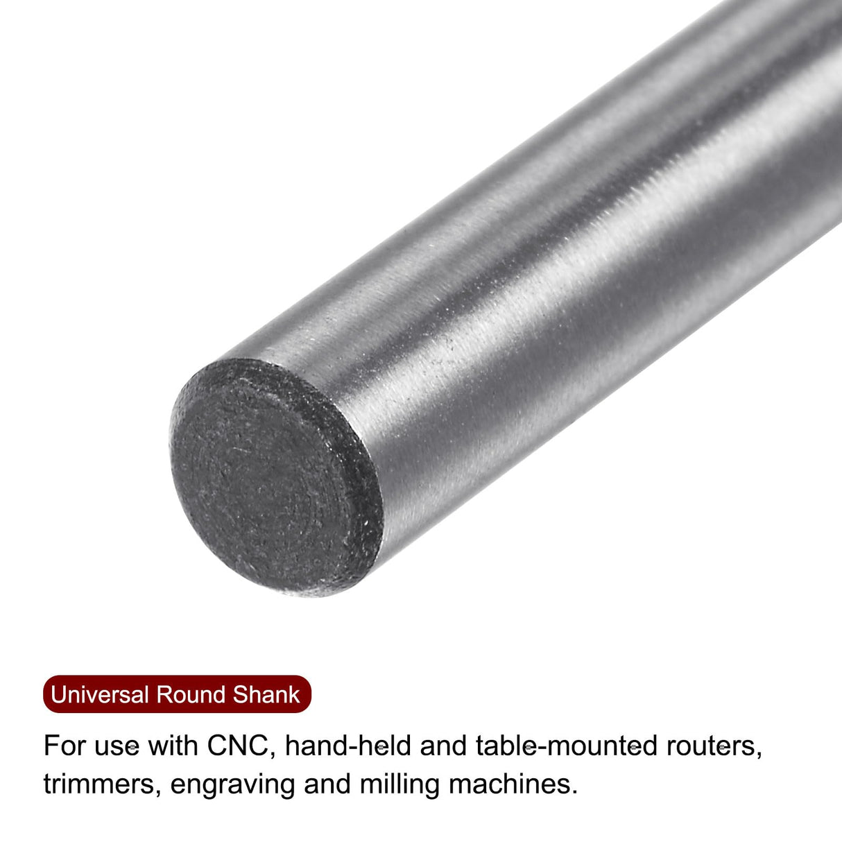 HARFINGTON Dovetail Router Bit 1/4" Shank 3/8" Dia Tungsten Carbide 8 Degree Dovetail Joint Joinery Bit for Drawer Cabinet Box Joints Making HARFINGTON